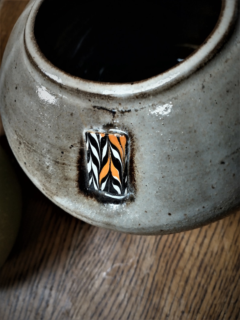 Moon Jar Vase for Ikebana Flower Arranging and Decor Accent Etsy