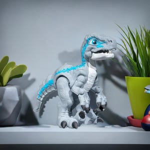 Articulated Raptor, Dinosaur Toy, Ornament, Decoration, Velociraptor, Animal