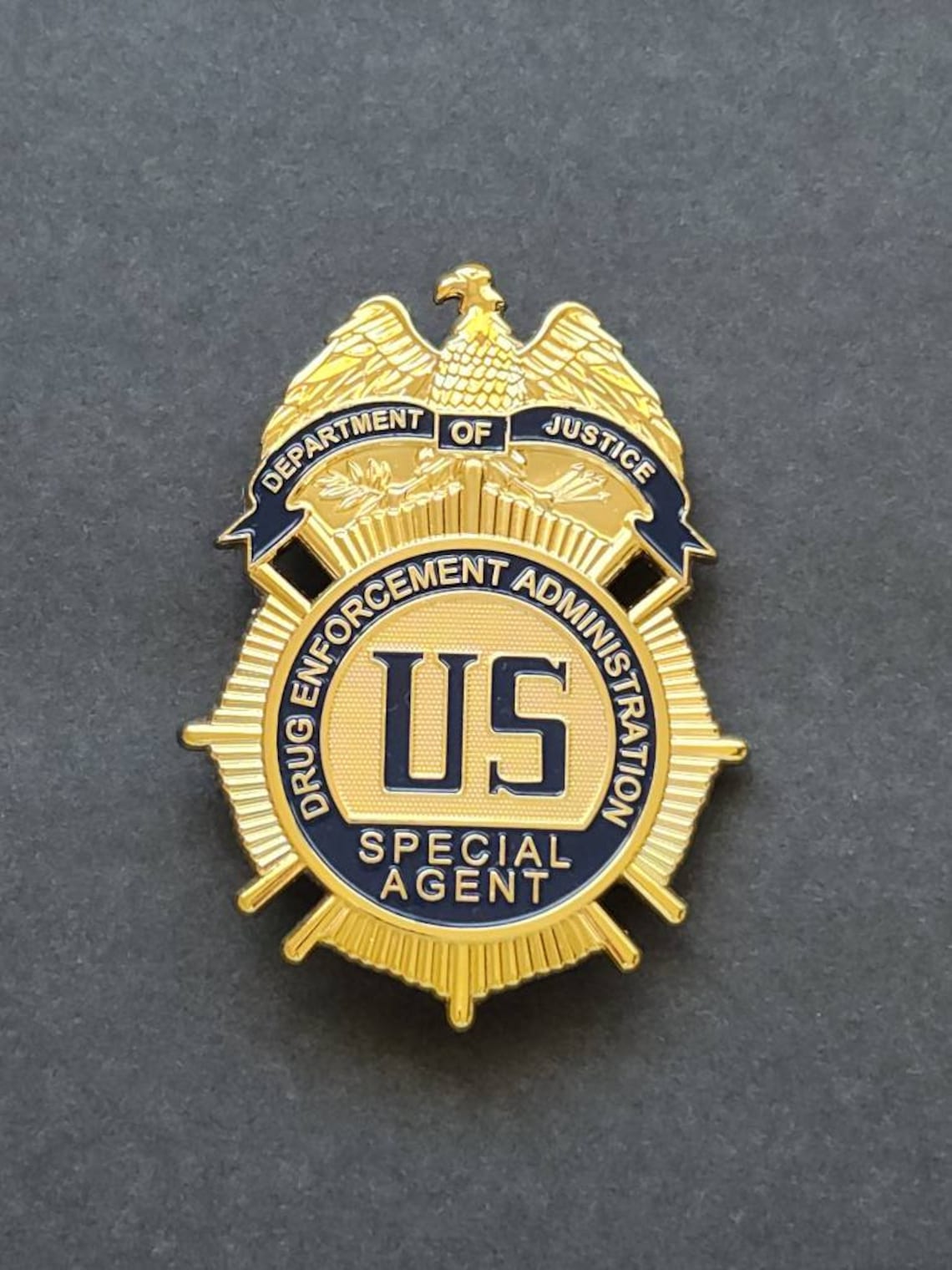 DEA Special Agent Badge Replica Badge Police Badge for Etsy