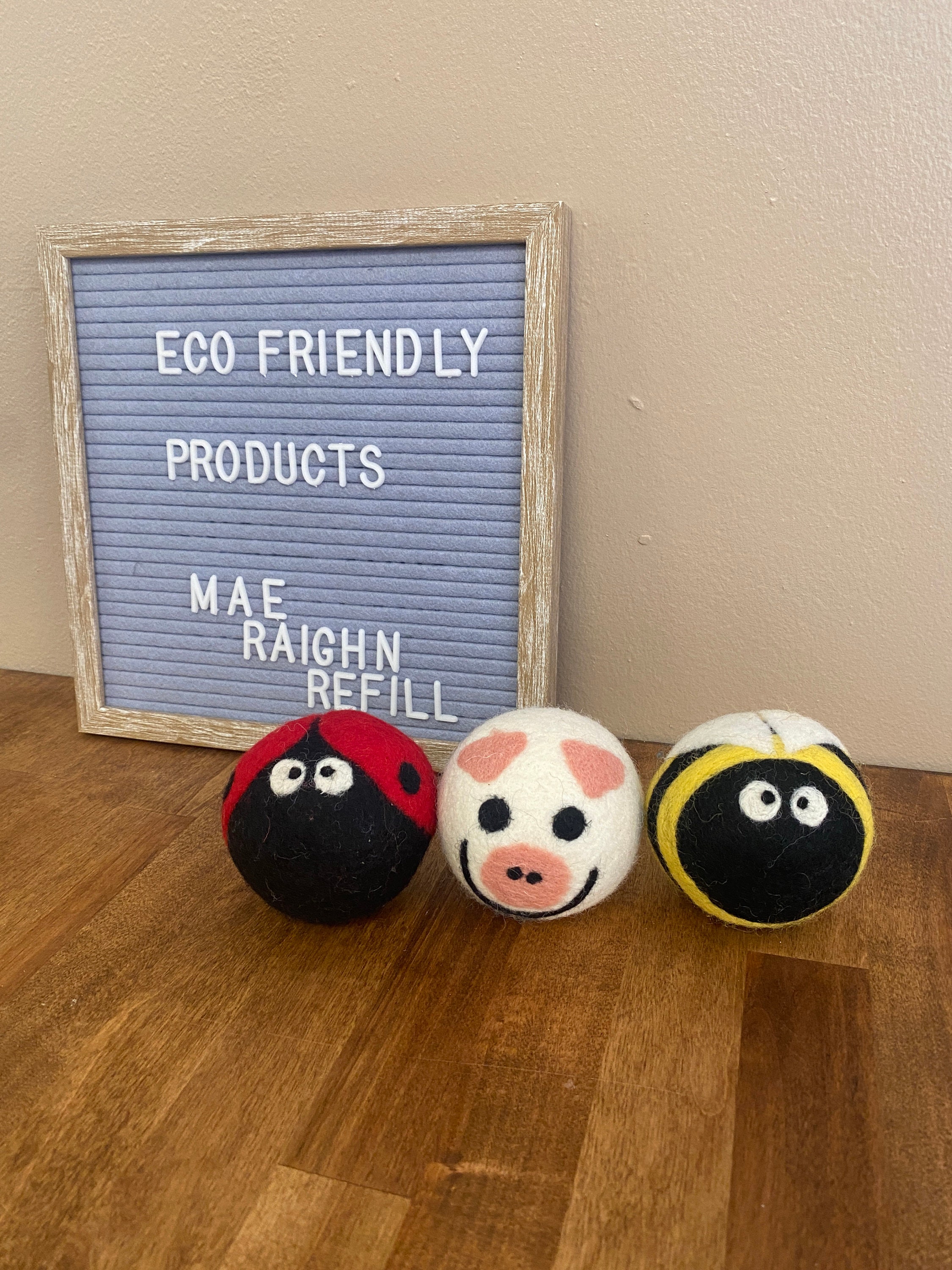 Felted wool dryer balls etsy deals