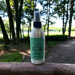 Bug Off Bug Spray in Aluminum 8 oz bottle