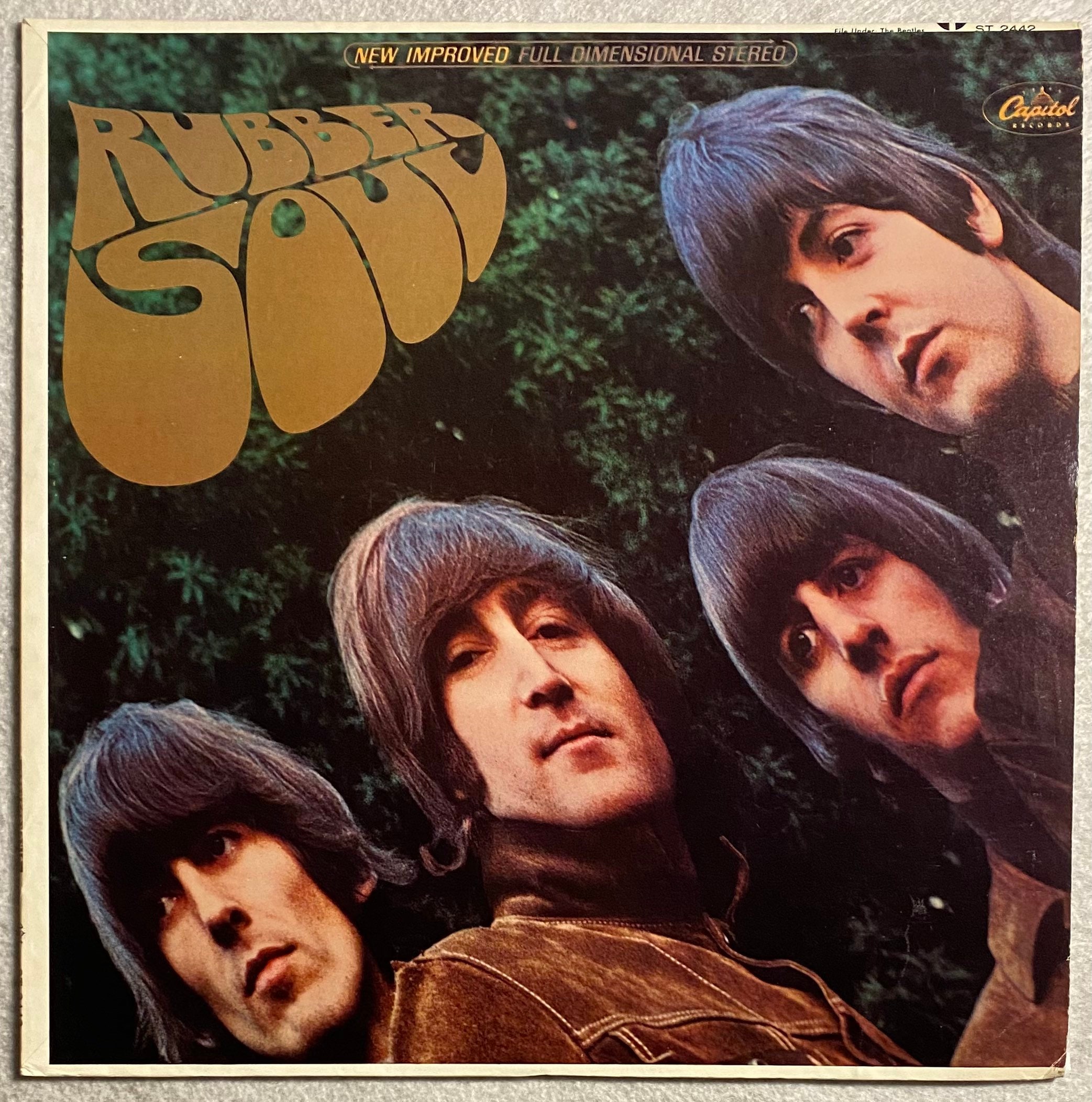 The Beatles / Rubber Soul Vinyl LP Record Album Folk Rock Pop 'michelle