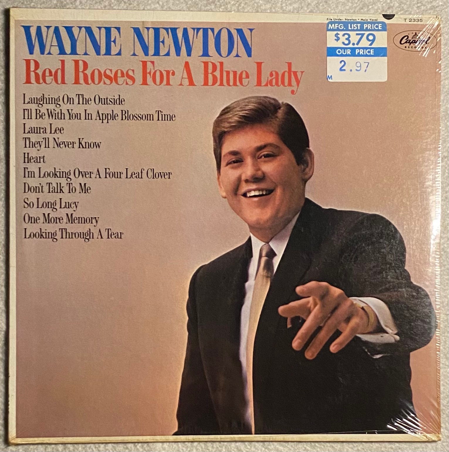 Sealed Wayne Newton / Red Roses for A Blue Lady Vintage - Etsy