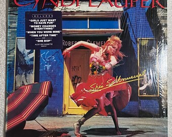 Cyndi Lauper / She's so Unusual - Vinyl LP Record Album in