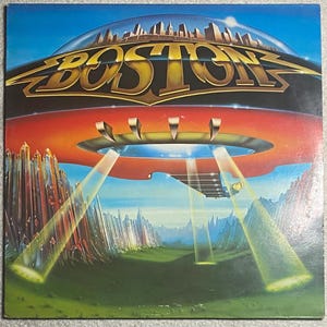 Vintage Boston / Don&#39;t Look Back - Vinyl LP Record Album 1978 Rock &quot;A Man I&#39;ll Never Be&quot; &quot;Feelin&#39; Satisfied&quot;