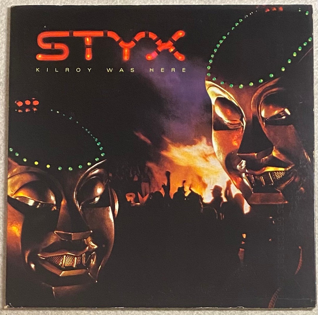 Vintage Styx / Kilroy Was Here - Vinyl LP Record Album 1983 Pop