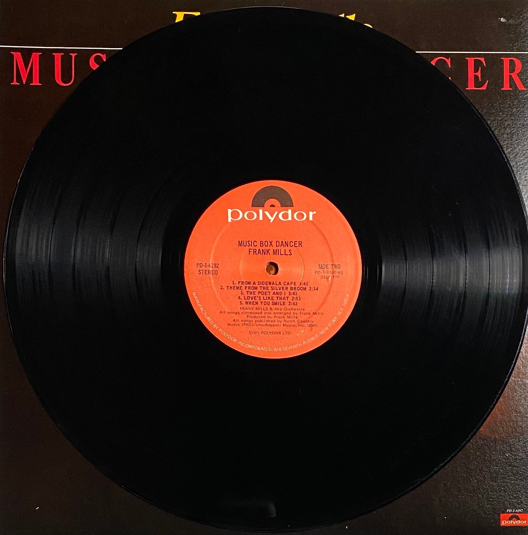 Frank Mills / Music Box Dancer Vinyl LP Record Album 1979 Etsy