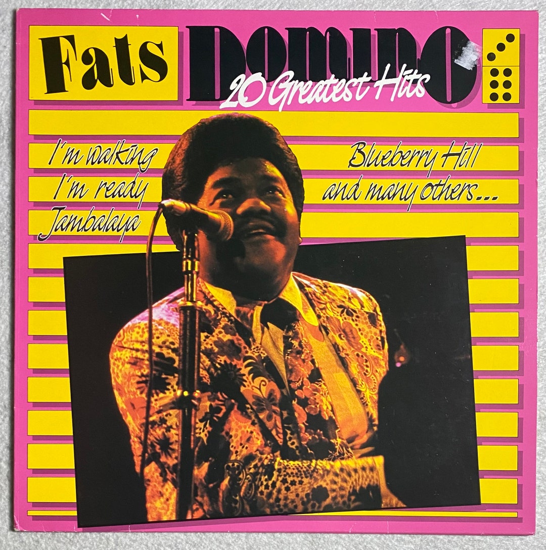 Fats Domino / 20 Greatest Hits Vinyl LP Record Album Rock and Roll, R&B