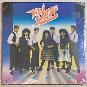 Sealed The Jets / Magic - Vintage Vinyl LP Record Album 1987 Pop Dance R&B &quot;Sendin&#39; All My Love&quot; &quot;Cross My Broken Heart&quot; &quot;I Do You&quot;