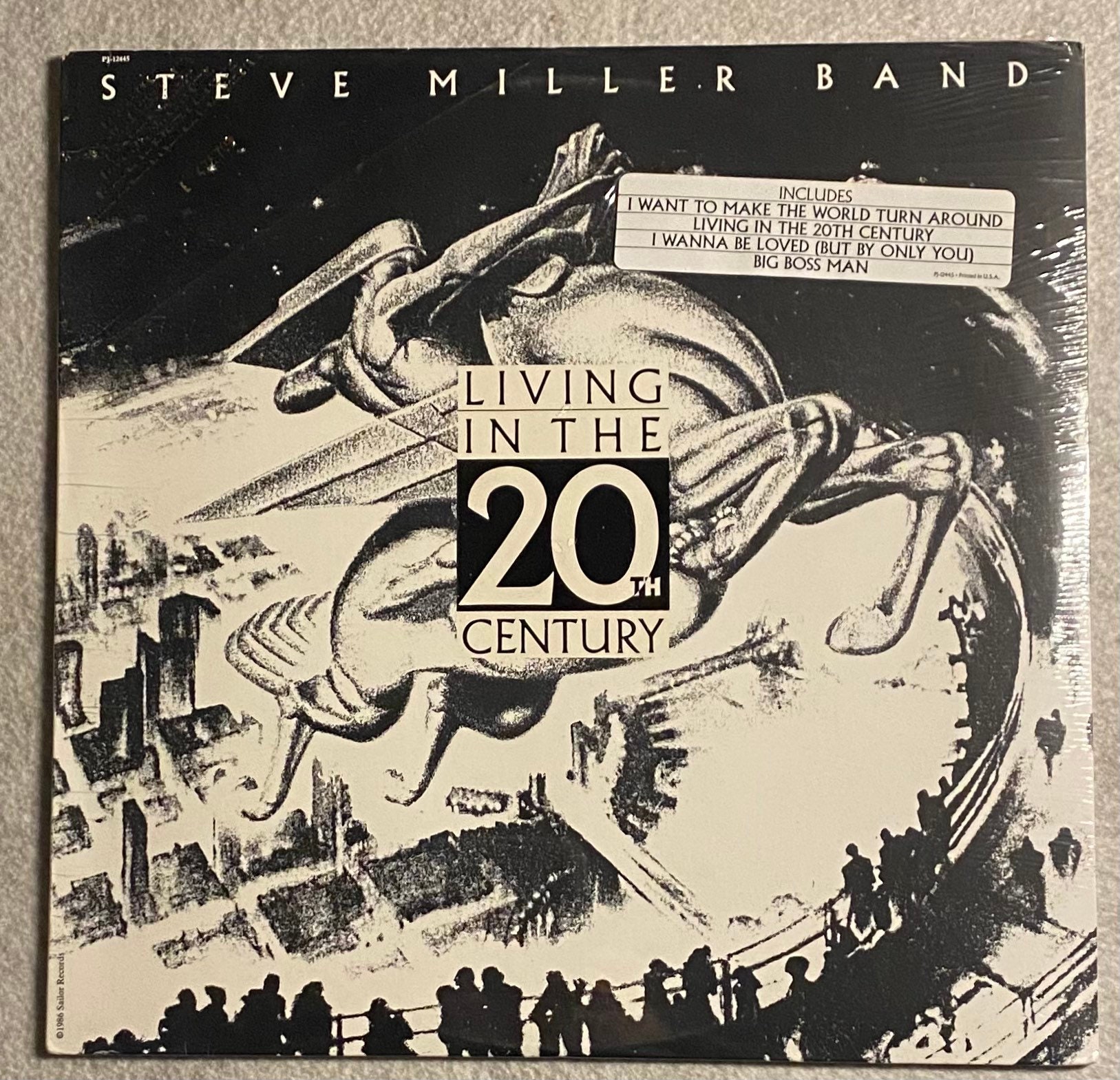 Sealed The Steve Miller Band / Living In 20th Century - Etsy España