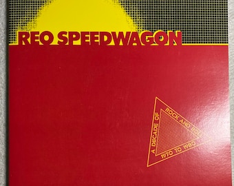 Reo Speedwagon / A Decade Of Rock And Roll 1970 to 1980 - 2 Vinyl LP Record Albums 1980 Classic Rock With Gatefold And Booklet