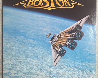 Vintage Boston / Third Stage - Vinyl LP Record Album 1986 Rock With Gatefold "Amanda" "Cool The Engines" "We're Ready"