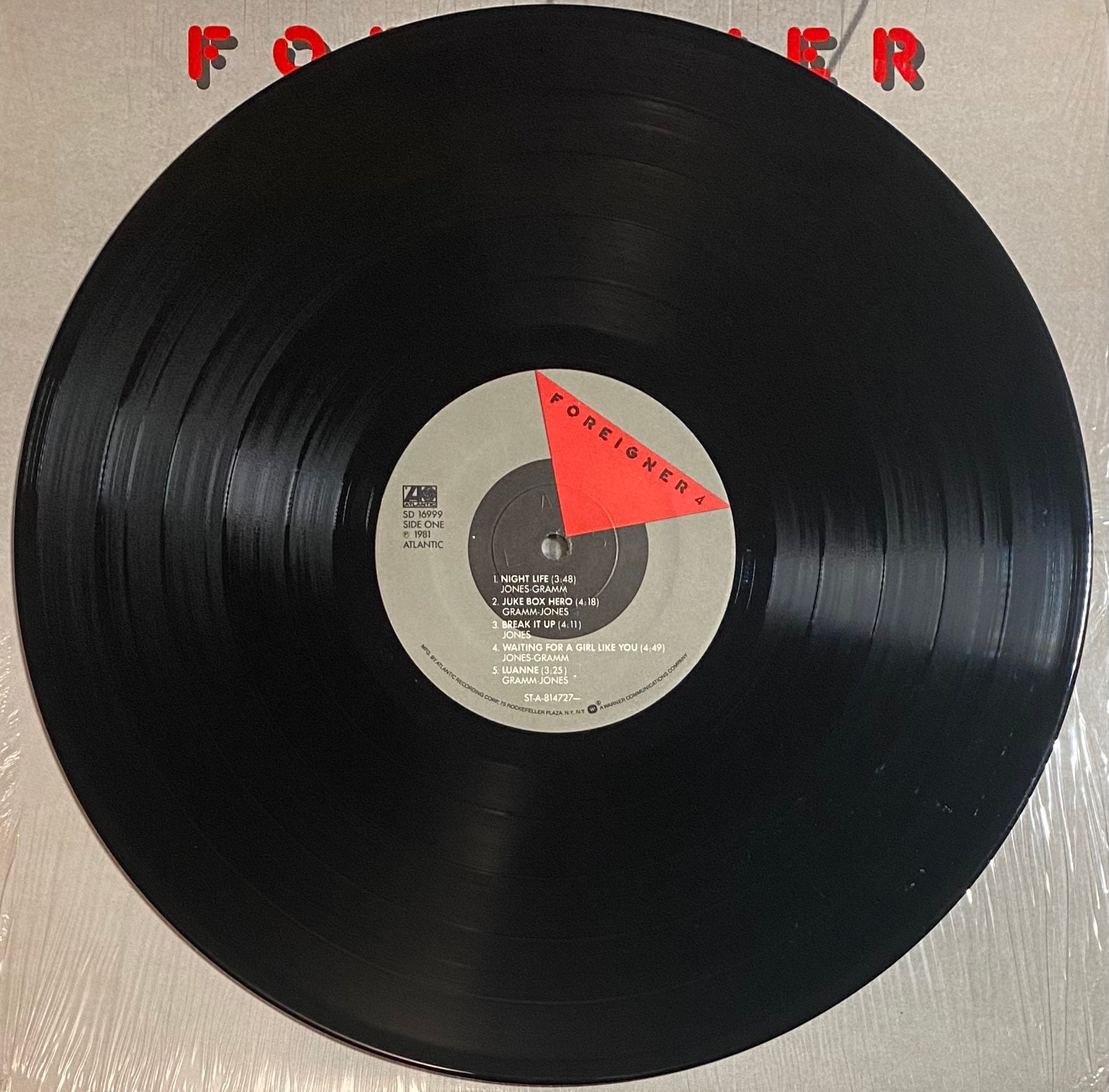 Foreigner / 4 Vinyl LP Record Album in Shrink With Hype - Etsy