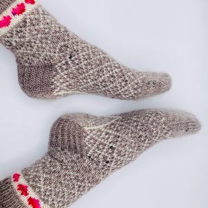 Colorwork sock knitting pattern, handknit socks pattern - digital download