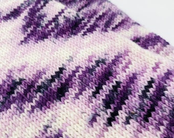 Merino Wool blend sock tube, sock knitting tube, knitting service, speckled yarn, sock yarn, knit socks