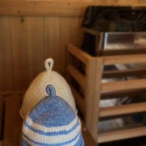 Felted Wool Sauna Hat Knitting Pattern (Digital Download)