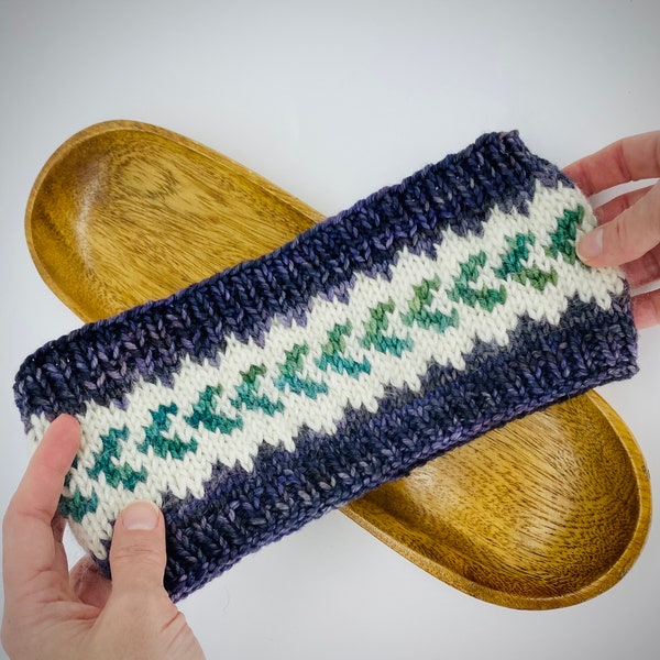 Headband knitting pattern - digital download - Tonquin Headband