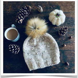 Winter hat knitting pattern -digital download - Cox Bay Beanie