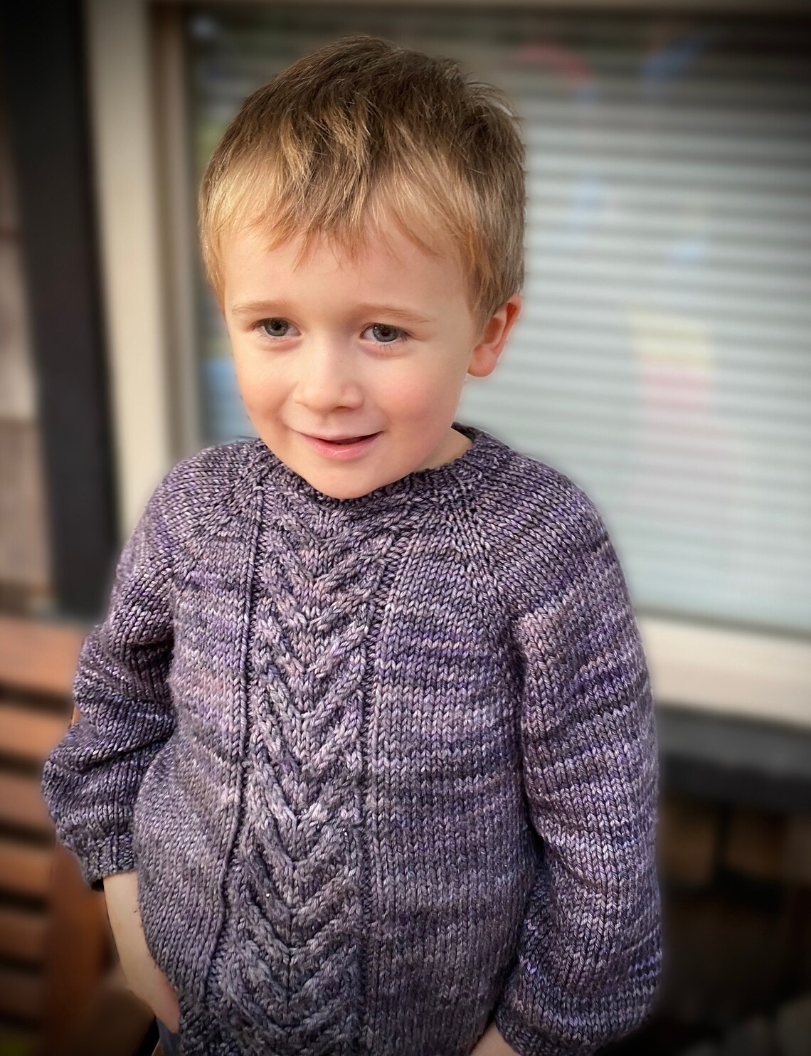 Kids Sweater Knit Pattern for Kids - PDF Download - Easy Cable Knitting ...