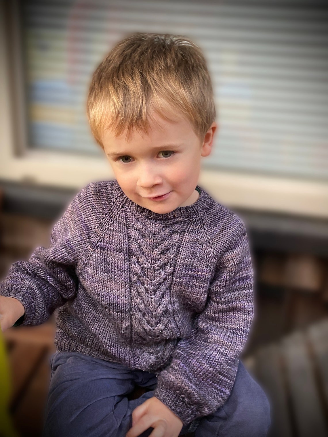 Kids Sweater Knit Pattern for Kids - PDF Download - Easy Cable Knitting ...