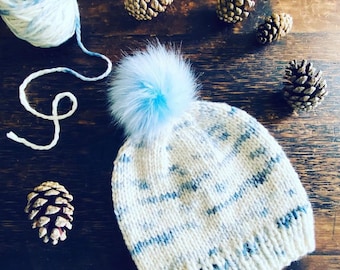 Easy hat knitting pattern - PDF download - Tuff City Toque