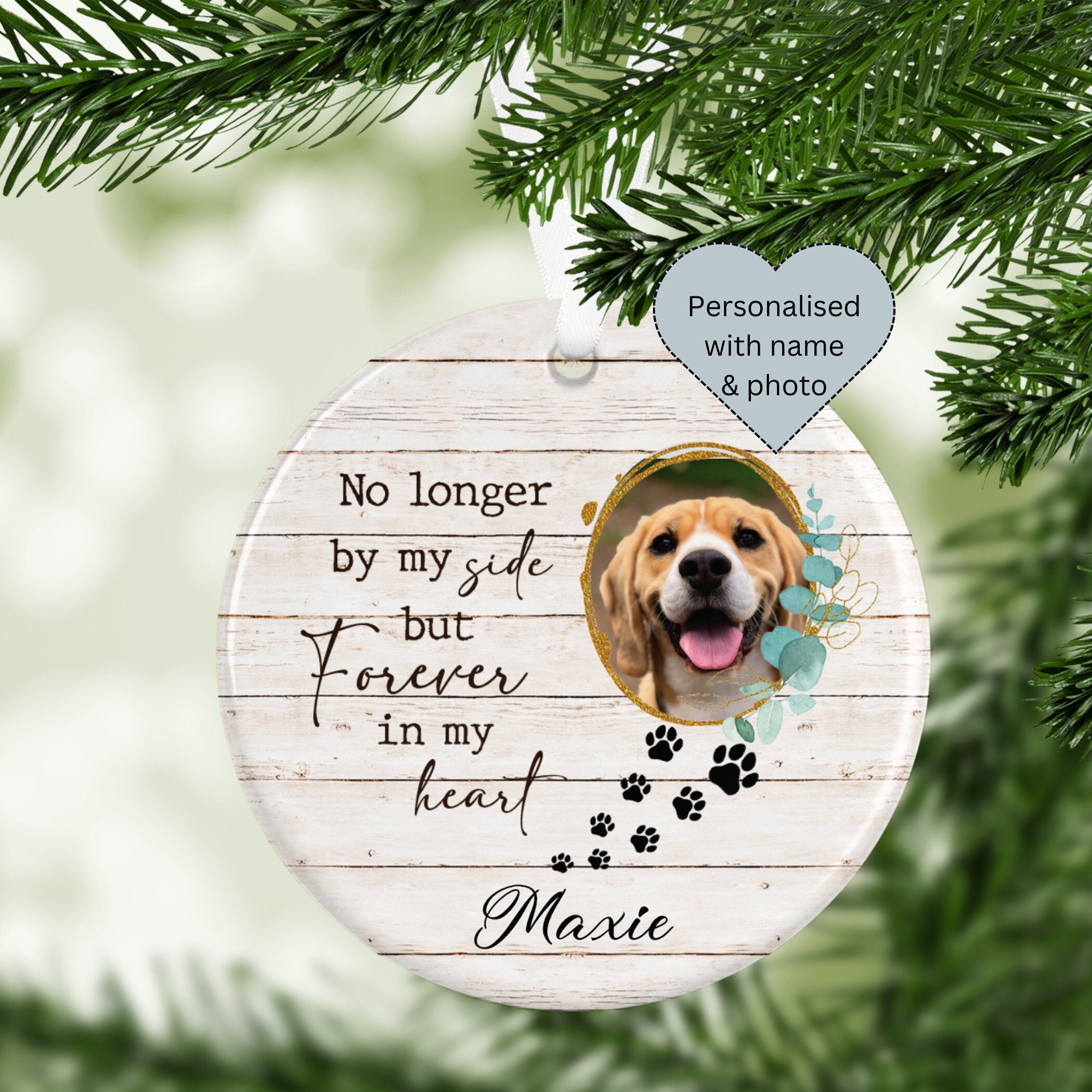 No Longer by My Side but Forever in My Heart Dog - Etsy