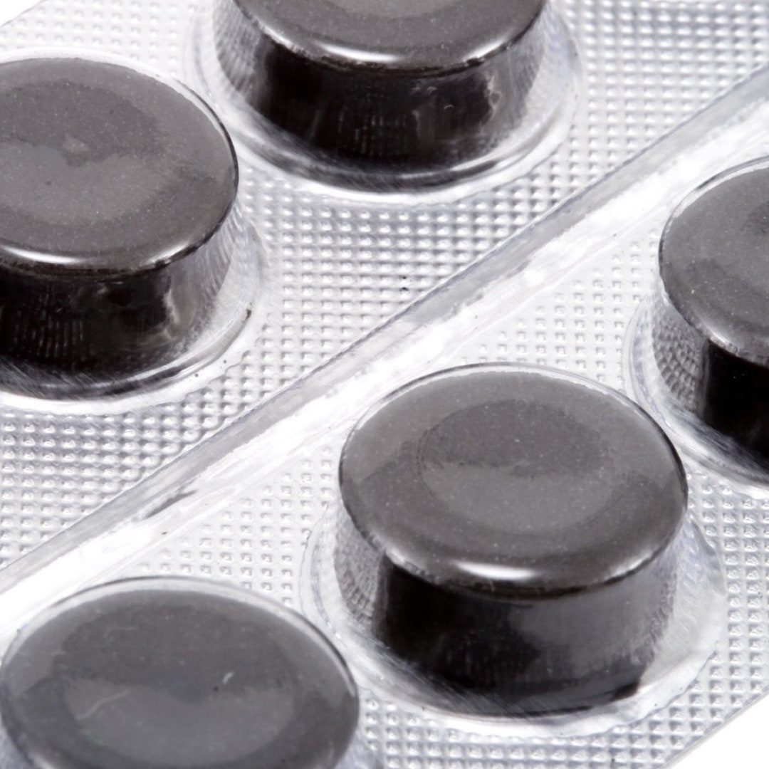 Activated Carbon Tablets Premium Extra 50tab. X 025gr Etsy