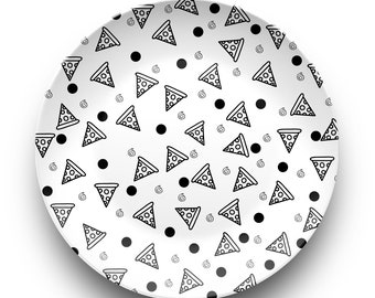 Pizza Dinner Plate: Pizza Slice Design, Party Platter
