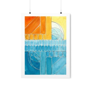 Abstract Geometric Print