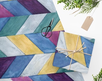 Abstract Geometric Wrapping Paper