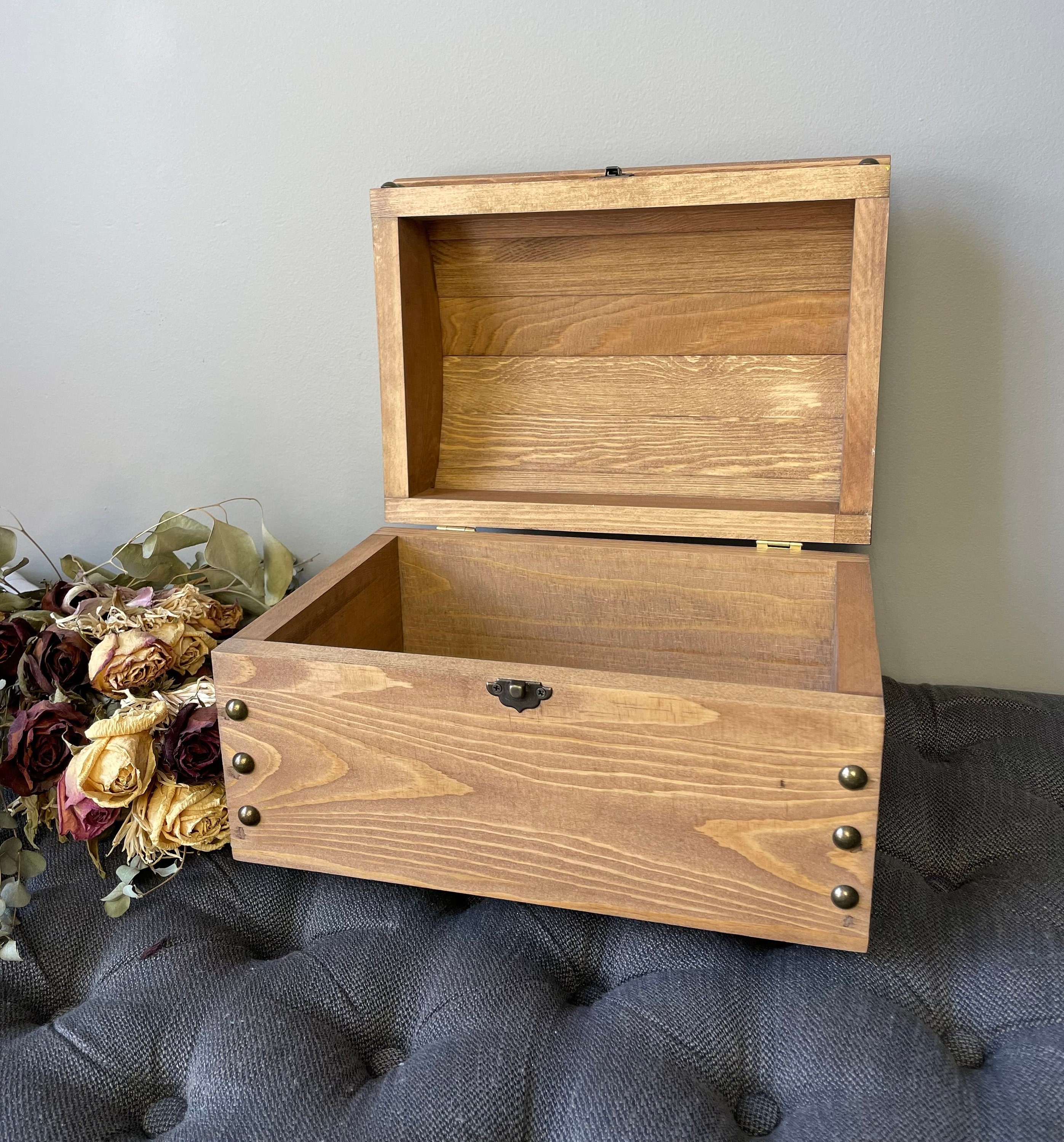 Rustic Wooden Card Box Rustic Wedding Card Box Rustic Etsy