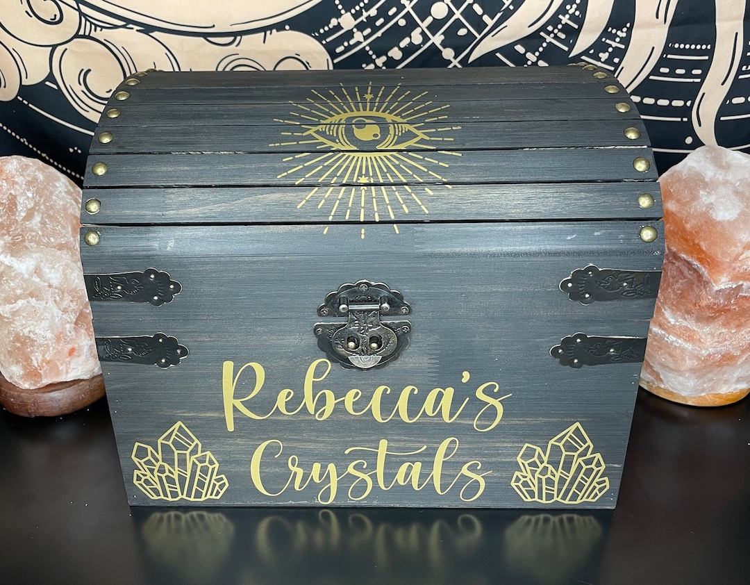 Crystal Storage Box Personalized Crystal Storage Crystal Mystery Box