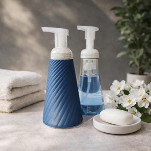 Soap Cover Spiral for METHOD FOAMING Soap Dispenser Cover Bathroom Decor Kitchen Decor Method Foaming Hand Soap Dispenser Cover