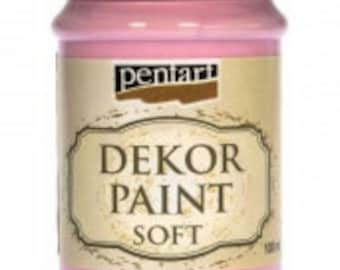 Glass and Porcelain glossy paint + Medium 30ml Pentart - Set of 8 pieces