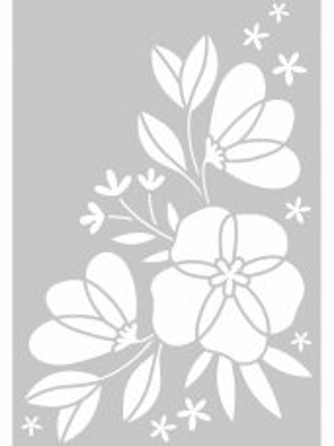 Free Flower Stencils
