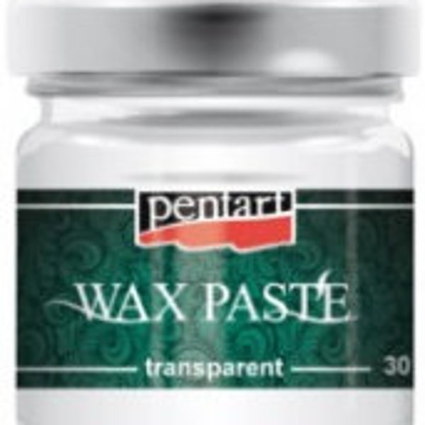Wax paste 30ml Pentart - transparent
