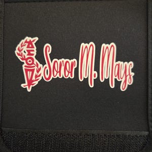 Delta Sigma Theta Luggage Handle Wrap-Torch