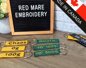 PLACA GRANDE PARA EQUINO - Doble cara - Una sola línea. Bordada a medida con nombre, peso o tallas.