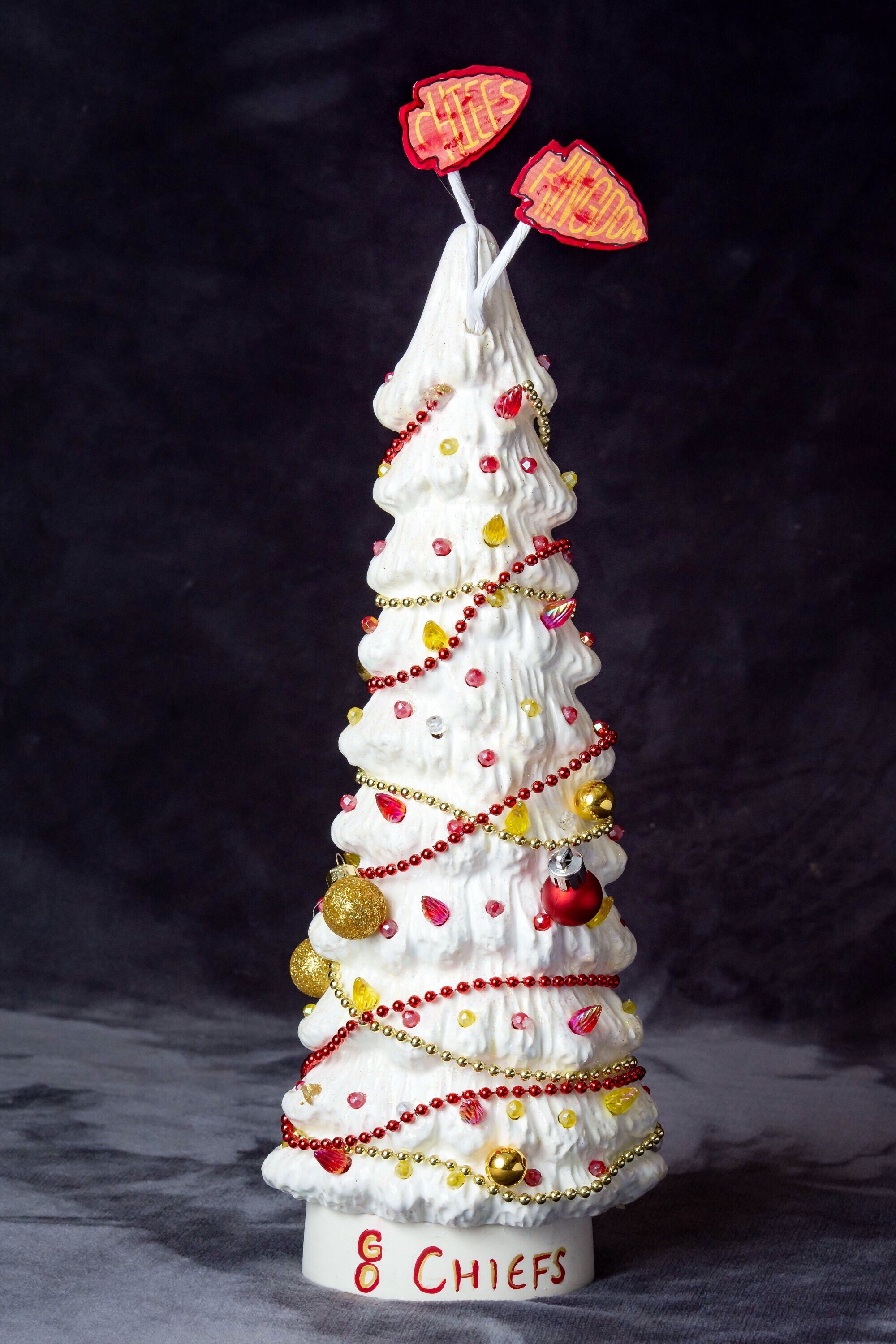 Kansas City Chiefs Christmas Tree Etsy