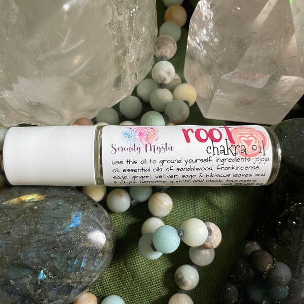 Root Chakra Roll On- Essential Oil- Empath's Necessity