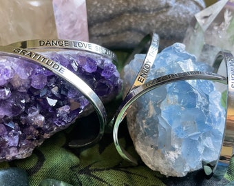 Stainless Steel Inspirational Bracelets