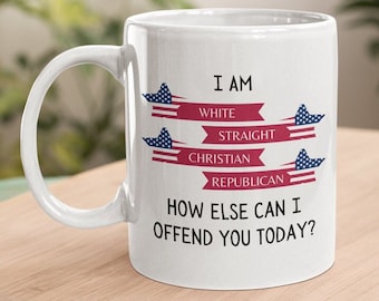 Conservative Humor Coffee Mug, Political Gift