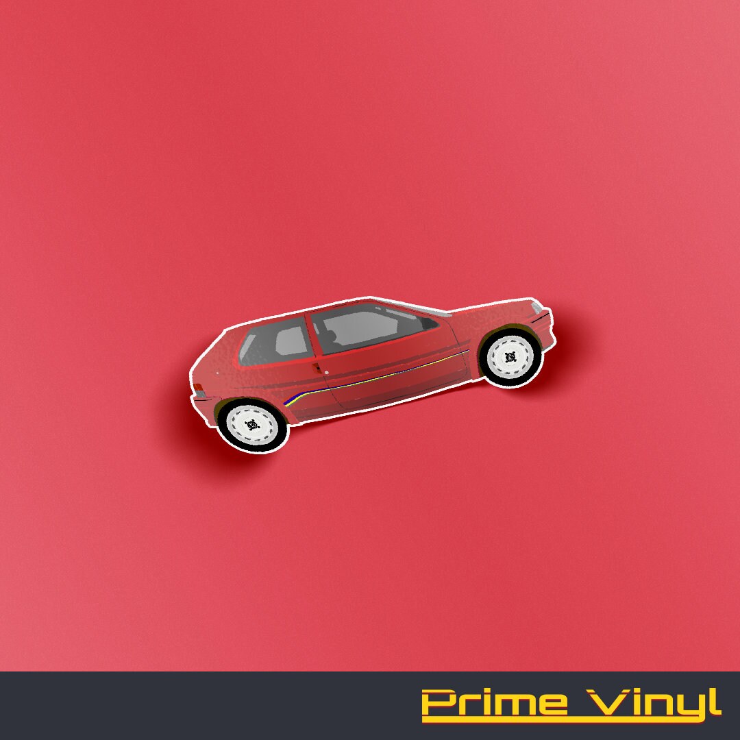 Peugeot 106 Series 1 Rallye Sticker - Etsy