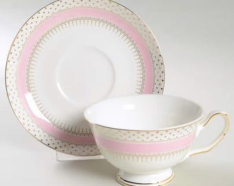 Valentines, mug, pin dots pink grace teaware, coffee cup, pink mug, mom gift  , mom, grace teaware, pink grace teaware, galentines