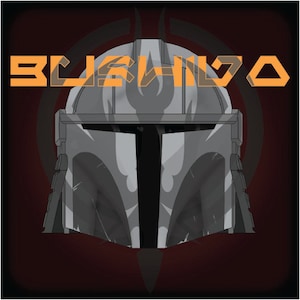 Mandalorian Helm &quot;&quot;Bushido&quot;&quot; 3D Dateien.&quot;
