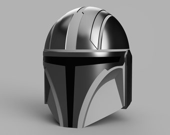 Mandalorian Helmet "The Wolf" 3D File