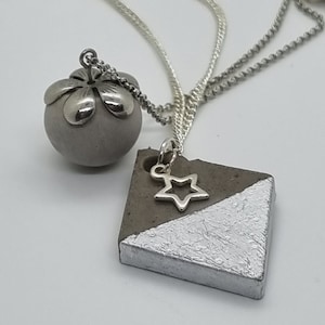 Concrete chain, jewelry