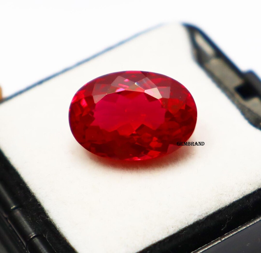 Blood Ruby Genuine Pigeon Blood Red Ruby Natural Gemstone 17.25CT Loose Gemstone ...