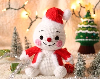 Cozy The Snowman - Crochet Pattern