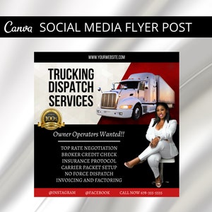 LKW-Versand, LKW-Flyer, LKW-Flyer, Geschäftsflieger, Flyer, bearbeitbarer Flyer, LKW-Versand, Frachtversand